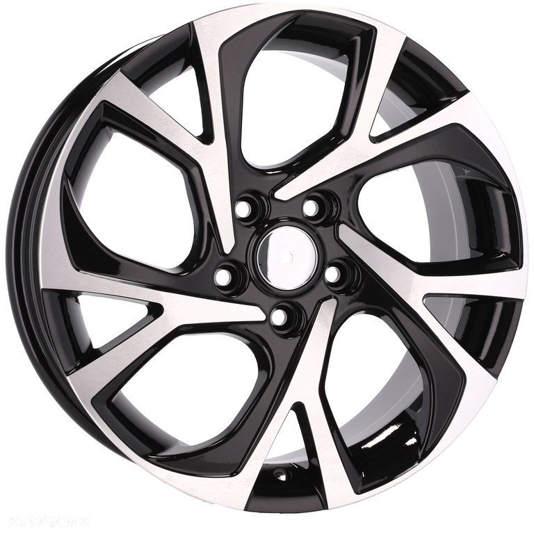 4x Felgi 18 m.in. do TOYOTA CHR Hybryda Yaris V Corolla Cross RAV4 Camry Yaris Cross - FE132 (BK5962 - 10