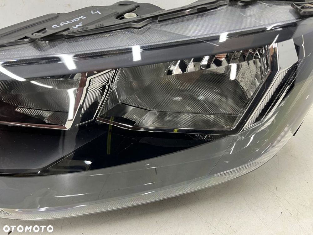Lampa reflektor VW Caddy 4 IV 2k8 20r.- LEWA przednia zwykła Europa oryginal lewy przód 2k8941005d - 7
