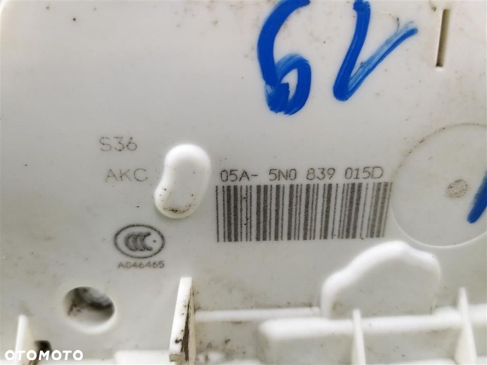 Zamek drzwi tył lewy KLAMKA Skoda Fabia II 2007-2014 5N0839015D ORYGINAŁ - 9