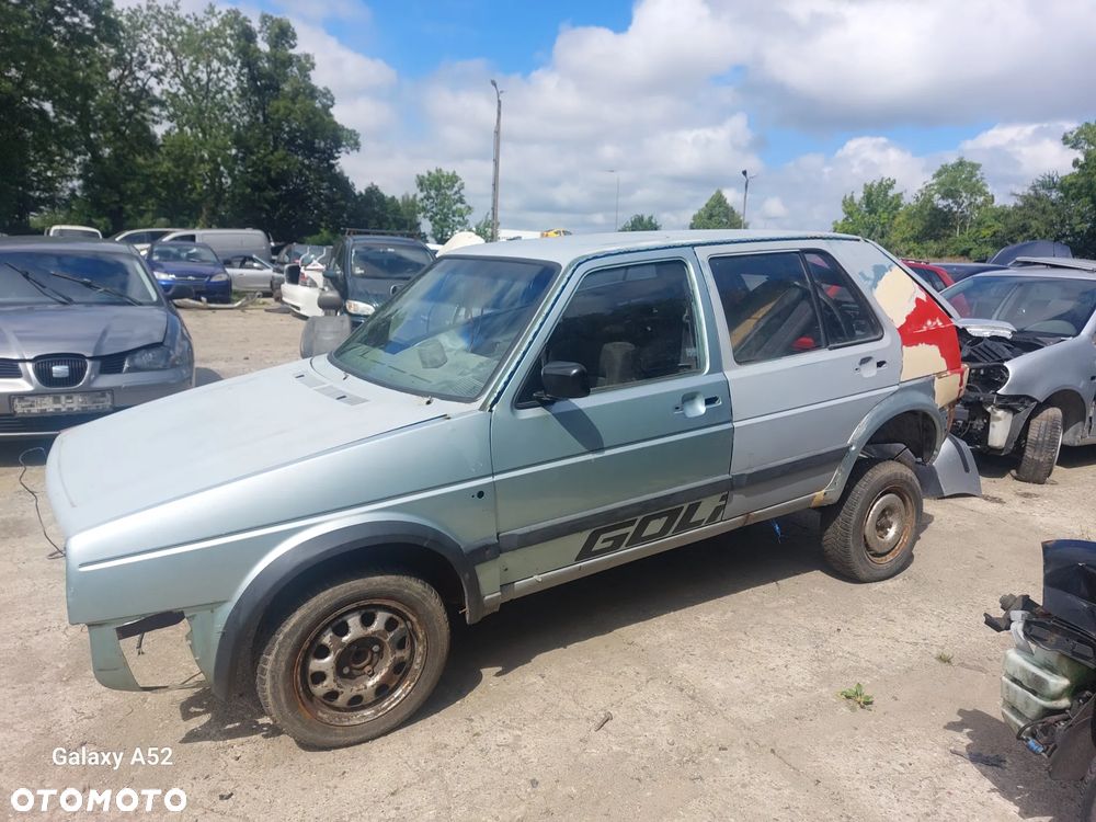 Maska VW GOLF II 1,6D 91R. drzwi,zderzaki,lampy,klapa.... - 2