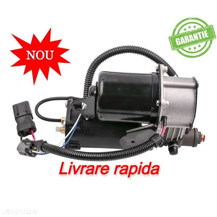 Compresor perne aer suspensie pneumatica Range Rover L322 Hitachi - 1
