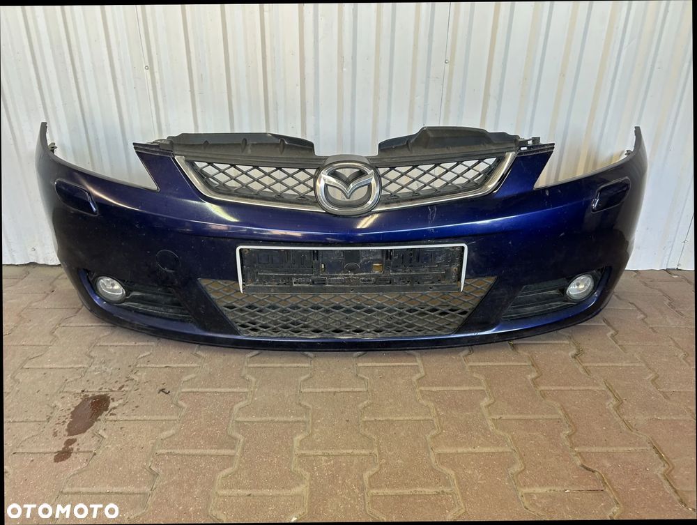 MAZDA 5 V I CR 2005-2008 ZDERZAK PRZEDNI PRZÓD XENON SPRYSKIWACZE GRILL - 1