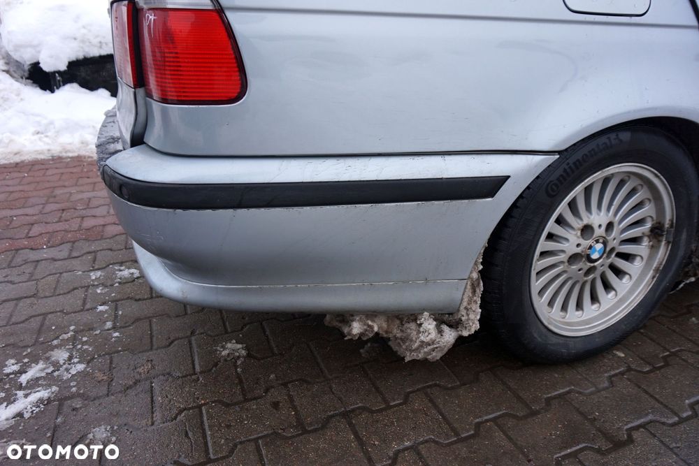 ZDERZAK TYLNY 5 E39 KOMBI 309  SREBRNY ARKTISSILBER BMW 1995-2000 - 5
