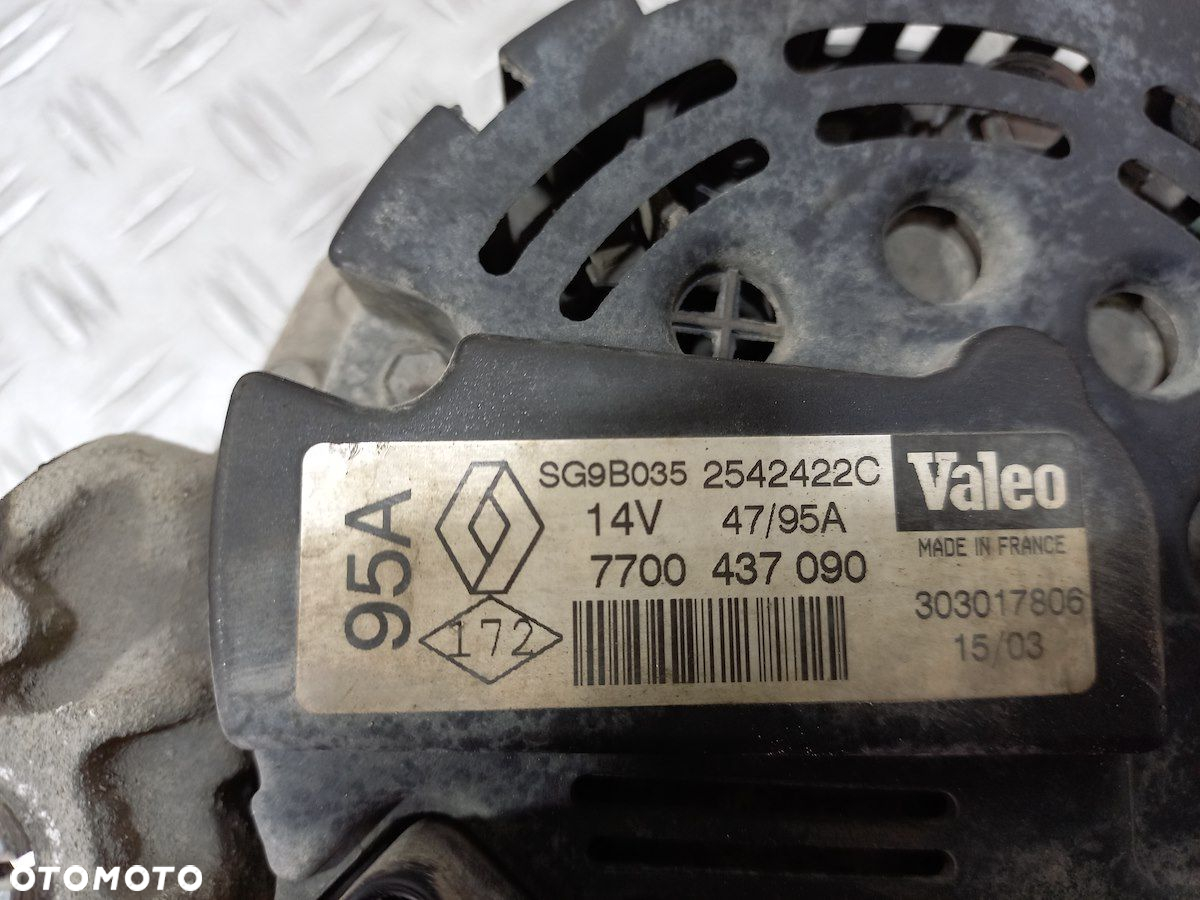 ALTERNATOR RENAULT CLIO II LIFT 2542422C SG9B035 1.2 16v - 6