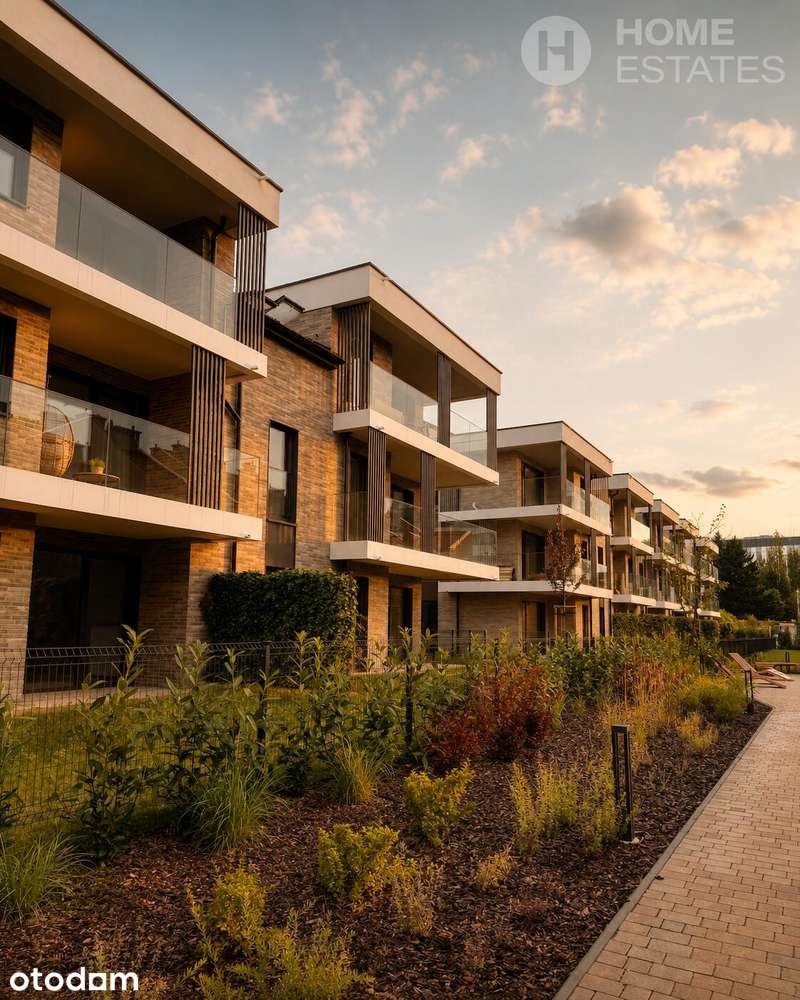 Dwa pokoje | 45,86 m² | z ogródkiem | Kraków| Bez Prowizji i PCC