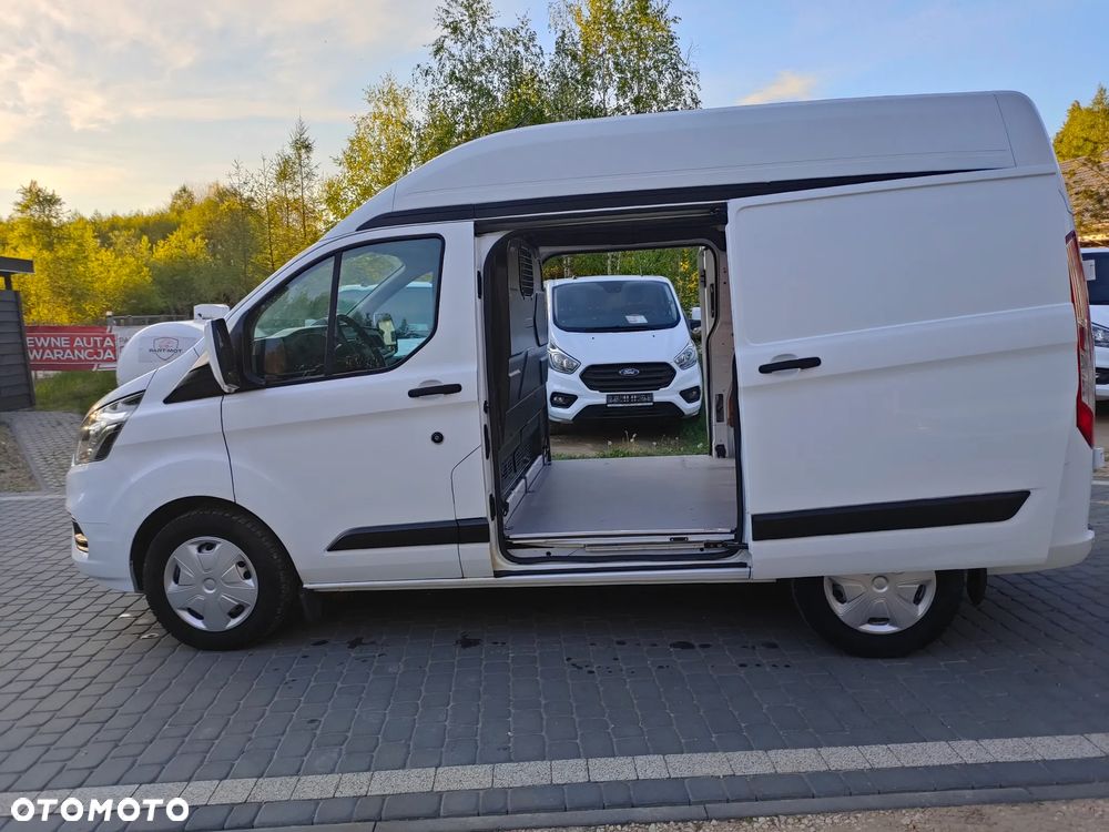Ford TRANSIT CUSTOM 2021r 2,0 TDCI 170 KM AUTOMAT L1H2 DUBEL DRZWI EURO VI CENA BRUTTO VAT 23% - 8