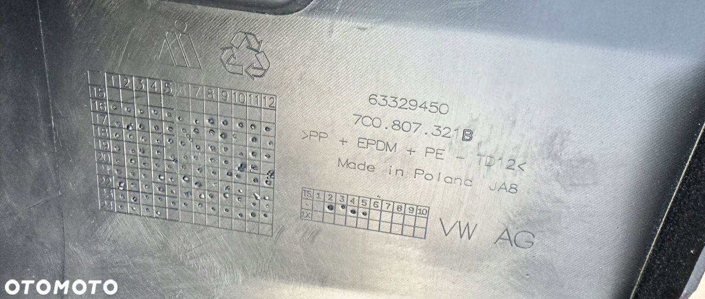 Vw CRAFTER MAN TGA zderzak tyl stopien 7C0 - 4
