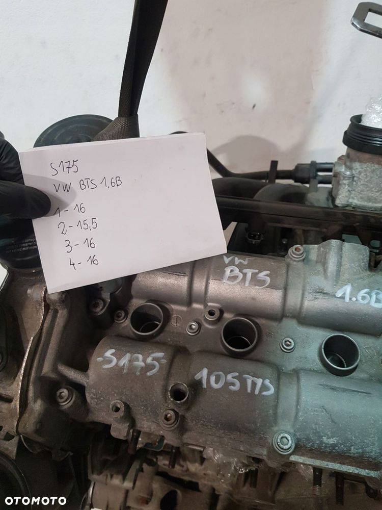 silnik bts 1.6 16v 105km vw audi seat skoda 105 tys km - 9