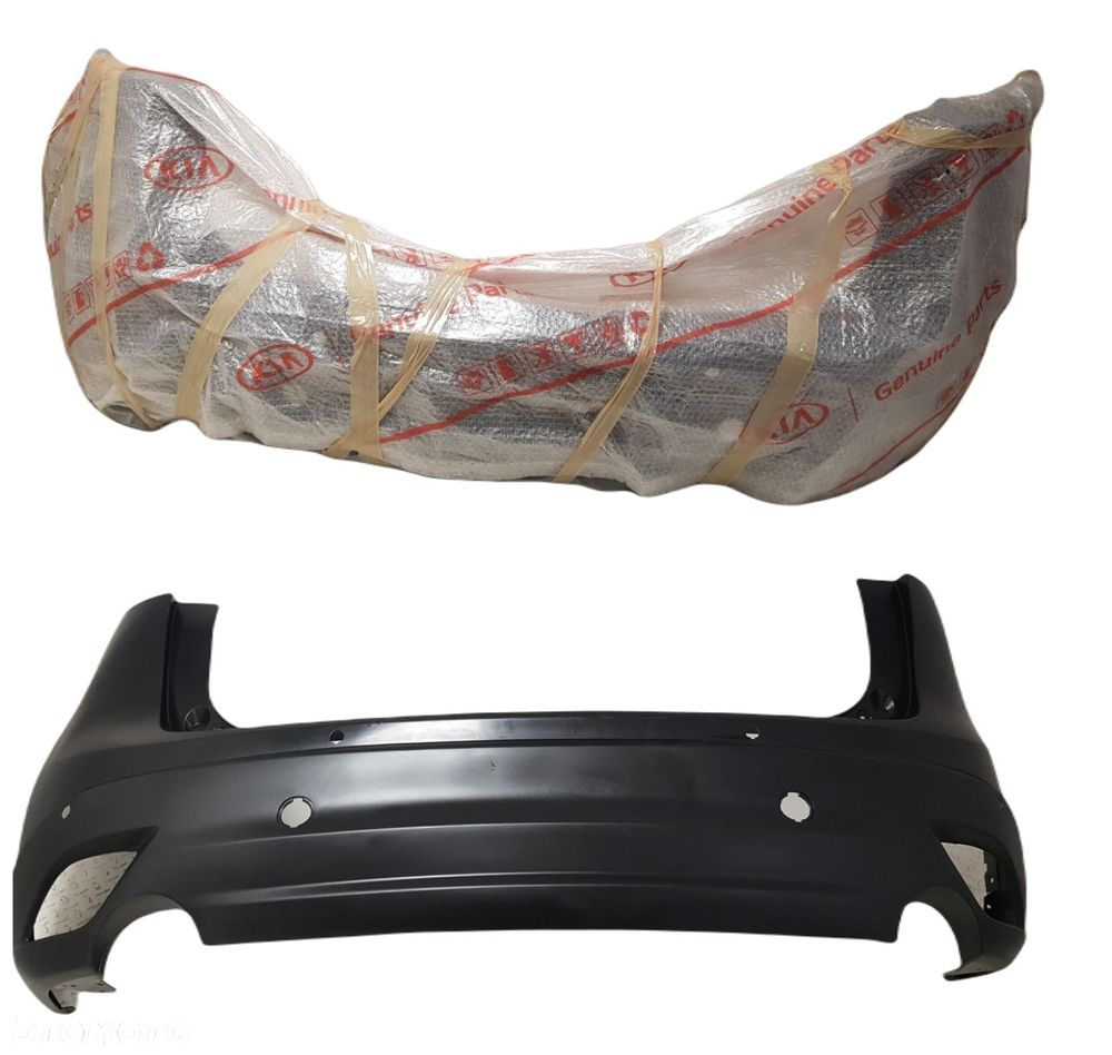 FABRYCZNIE NOWY ORYGINALNY ZDERZAK TYLNY TYŁ MAZDA CX5 CX-5 12-17 4xPDC KD47-50221 - 1