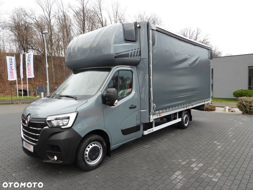 Renault MASTER PLANDEKA 10 PALET WEBASTO TEMPOMAT LEDY PNEUMATYKA KLIMATYZACJA  165KM - 7
