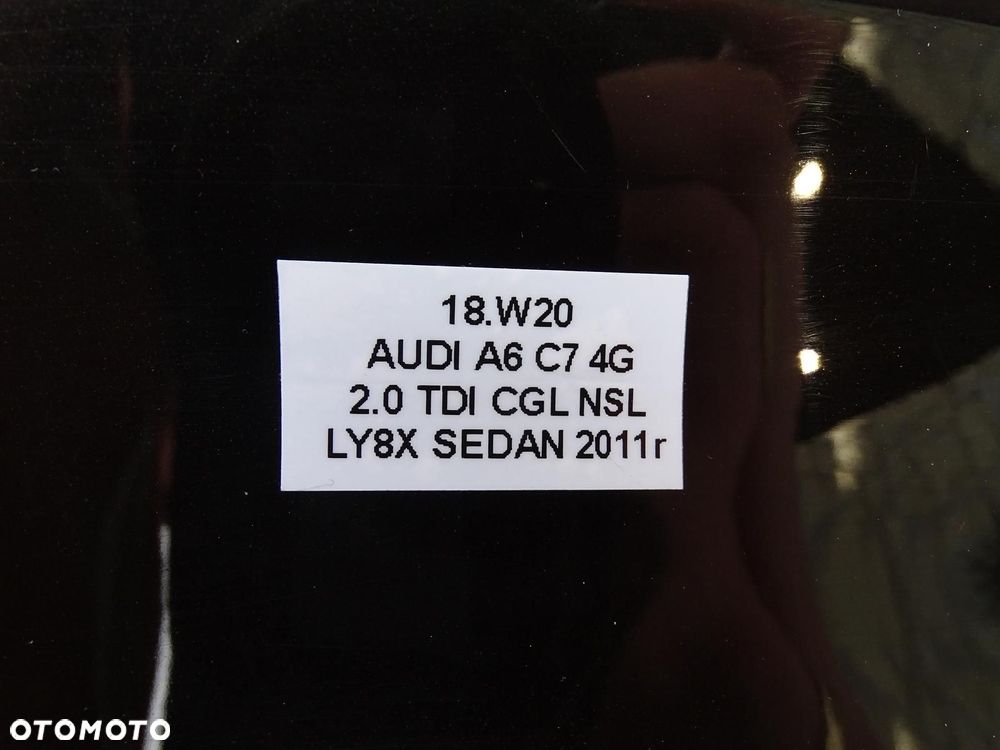 KLAPA TYŁ TYLNA BAGAŻNIKA LY8X AUDI A6 C7 4G 11-14r SEDAN - 15