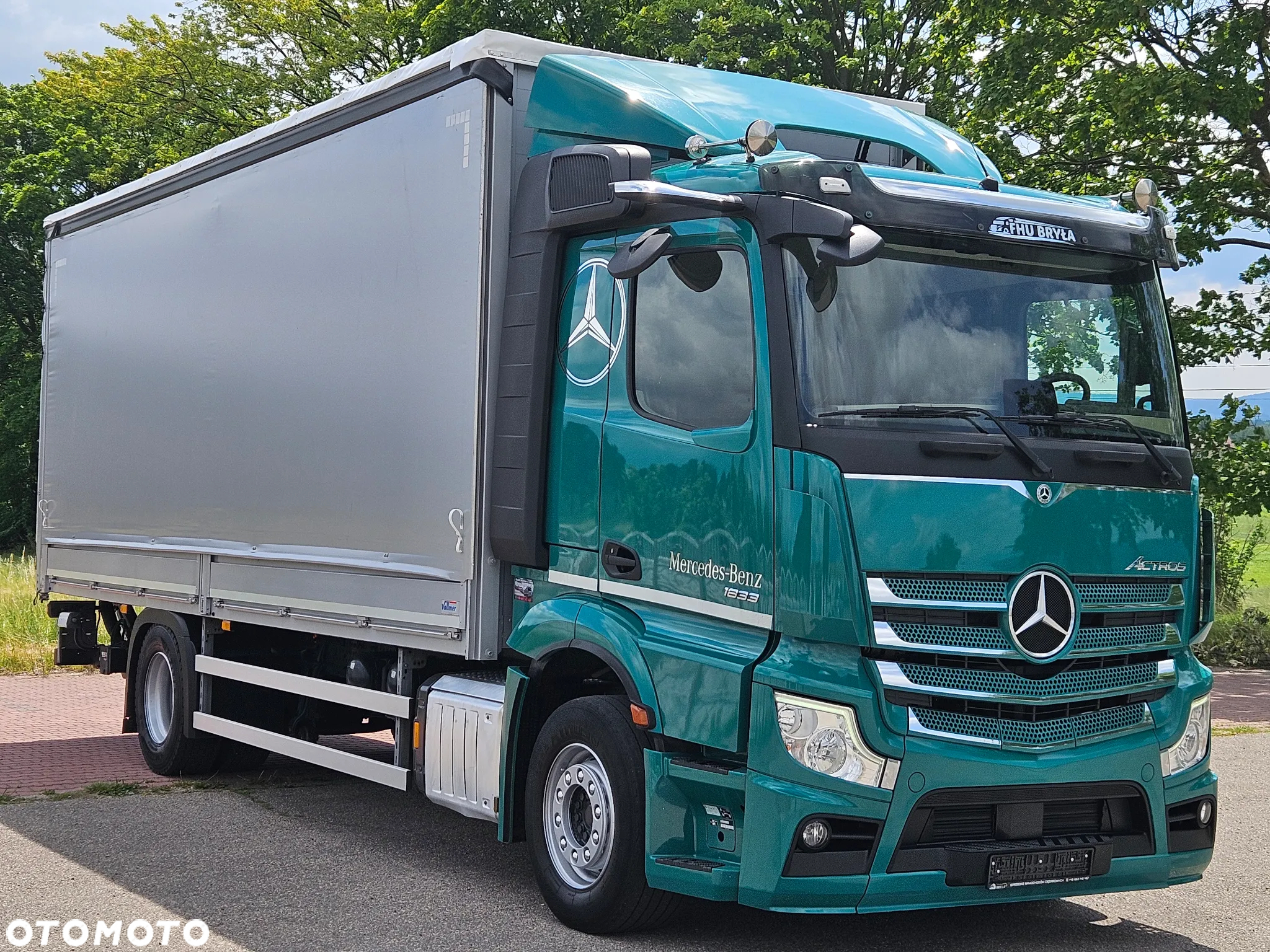 Mercedes-Benz ACTROS 1833 / BURTO-FIRANKA / WINDA / 18 PALET / 8600 ŁADOWNOŚĆ / AUTOMAT / DUŻY SILNIK / 10.2019  ROK / SYPIALKA / LEDY / KAMERY / VIRTUAL COCPIT/ JAK NOWY - 17
