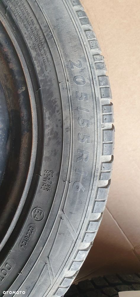 4X Felga stalowa Renault Scenic II 2 4x100 6.5J 205/55 ET49 R16 - 12