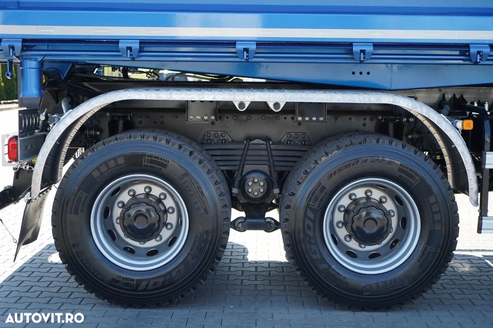 MAN TGS 41.480 / 8x6 / BASCULANĂ SPATE / MANUAL / NOU NOU / KH-KIPPER / - 32