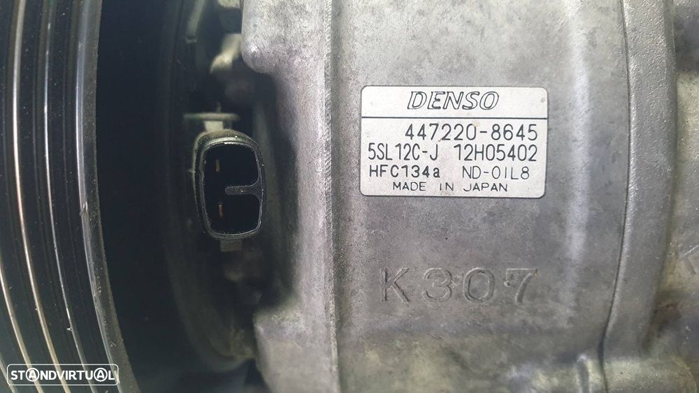 COMPRESSOR AR CONDICIONADO FIAT BRAVO II -4472208645 - 2