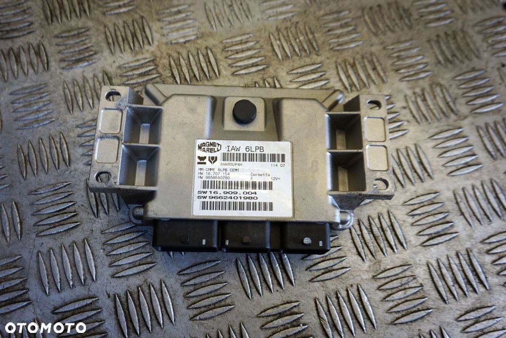 STEROWNIK SILNIKA KOMPUTER C4 PICASSO I 2.0 16V 9662401980 9659580780 IAW6LPB CITROEN 2006-2010 - 1