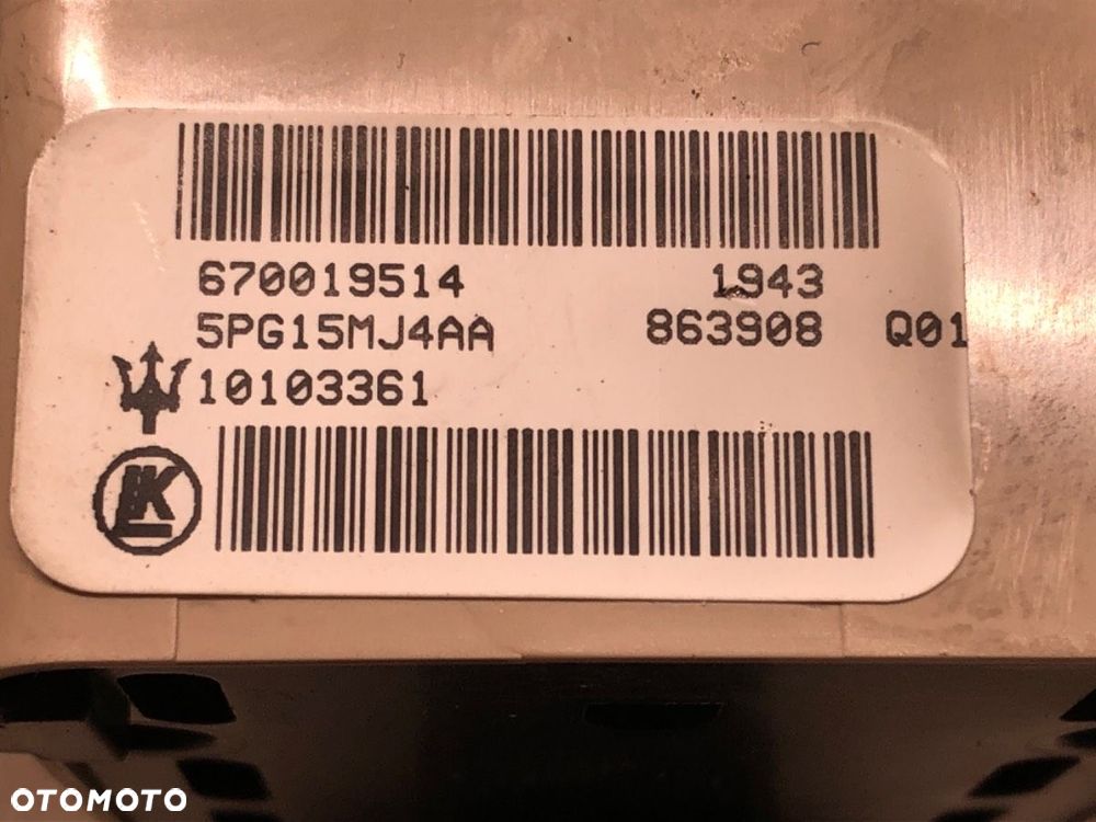 PRZEŁĄCZNIK SZYB - 49.00 PLN - MASERATI QUATTROPORTE VI 2012 - 2022 3.0 S Q4 302 kW [411 KM] - 6