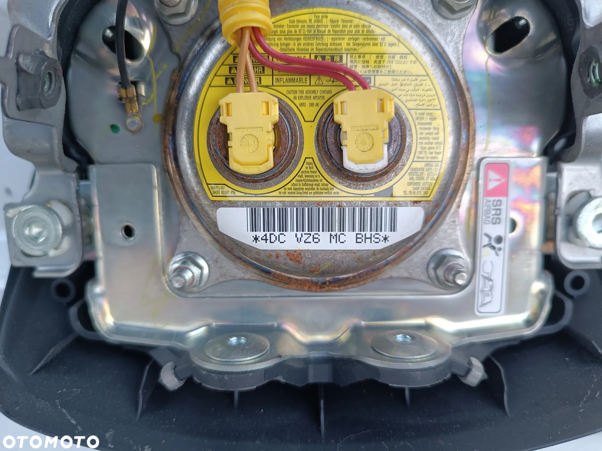 HONDA CIVIC VIII UFO  Airbag Poduszka Powietrzna Kierowcy - 3