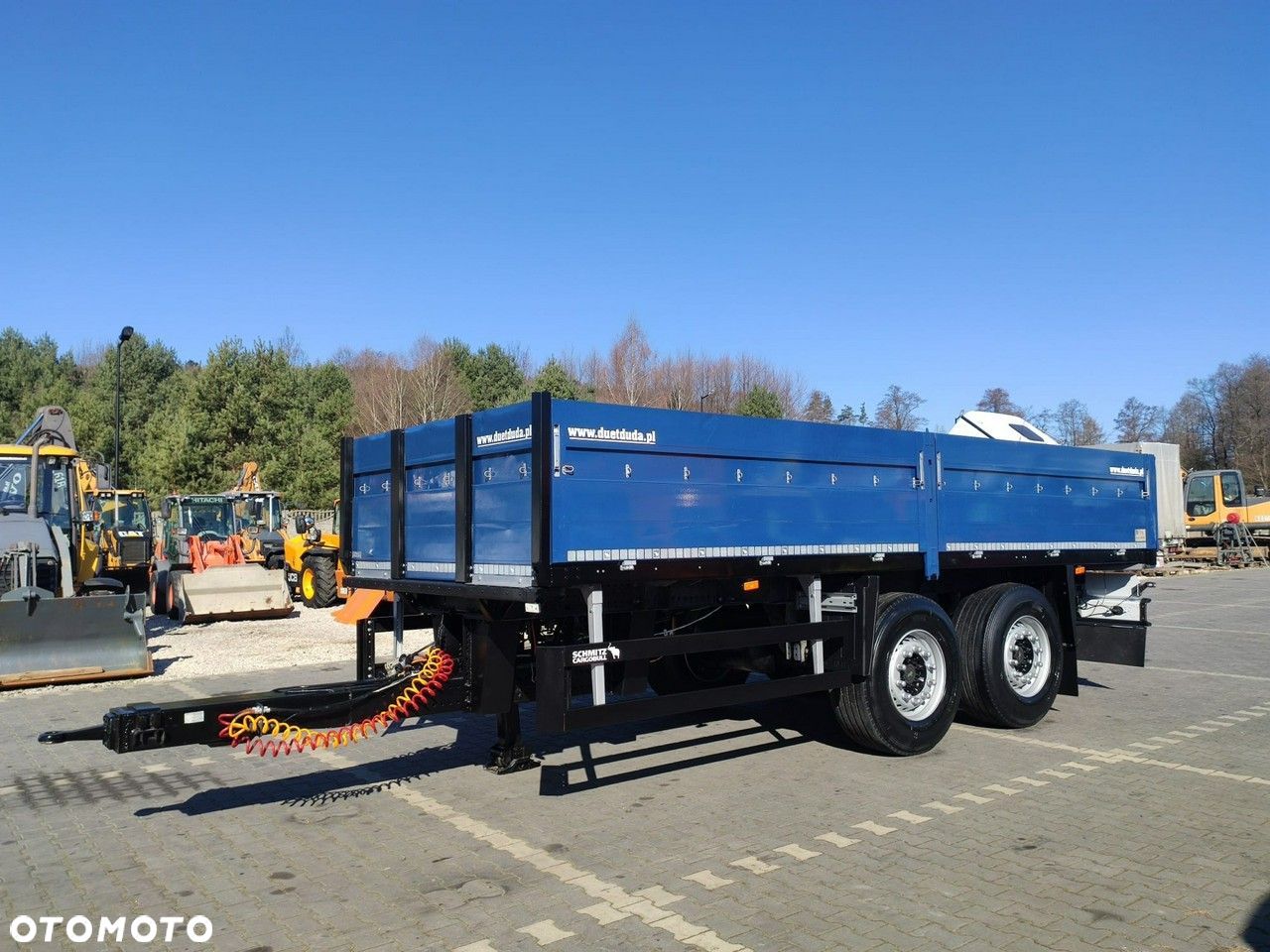 Schmitz Cargobull Ciężarowa 2-osiowa na poduszkach Tandem Stan Unikat !!! - 1