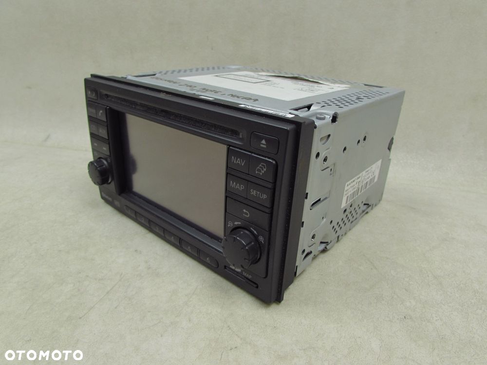 NISSAN NOTE E11 QASHQAI J10 RADIO RADIOODTWARZACZ AUX CD NAVI NAWIGACJA 7612830021 25915BH10A - 1