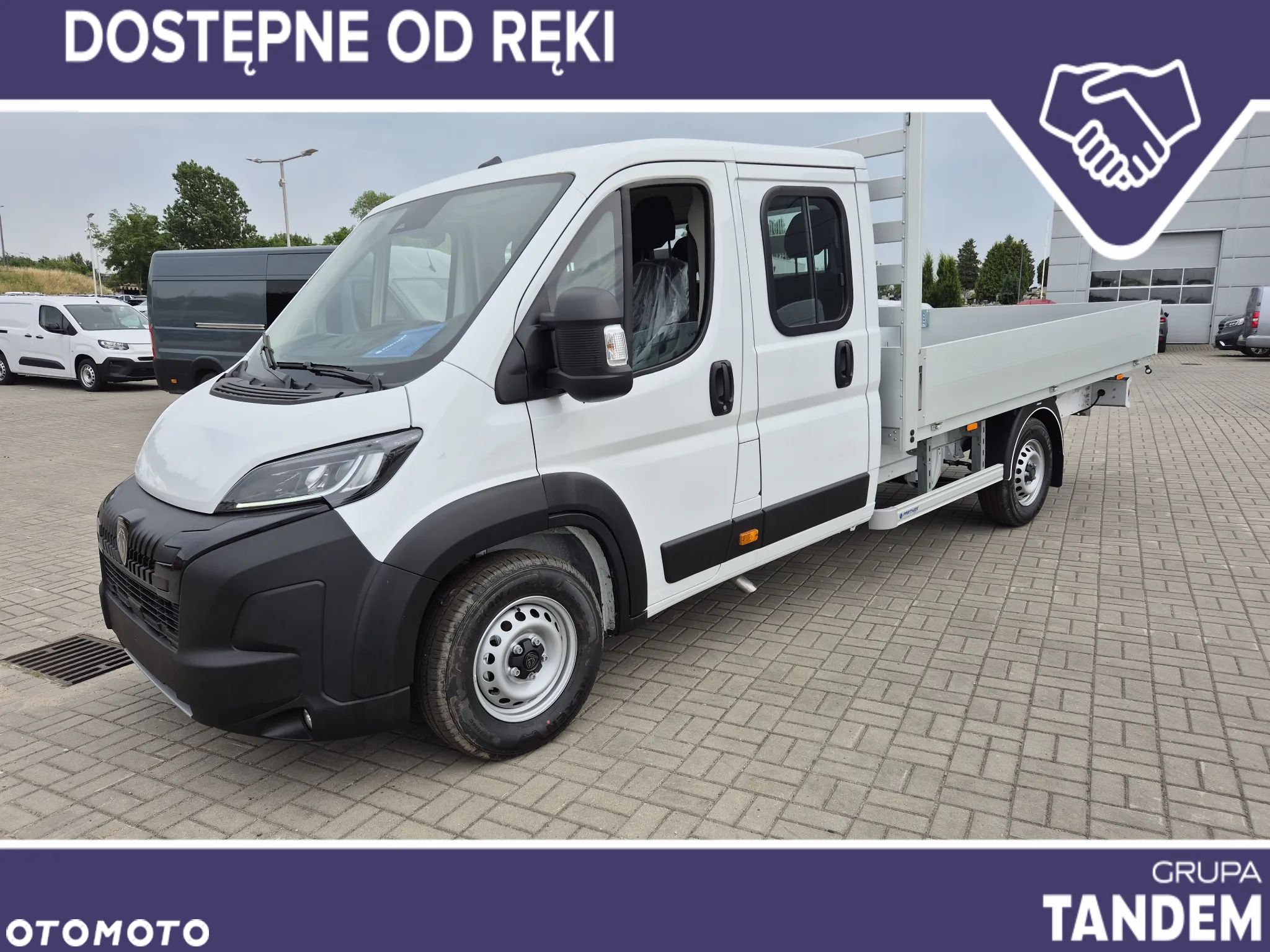 Peugeot Boxer Podwójna Kabina DOKA 7 miejsc L3 2.2 140KM 3.5t Skrzynia 3.6 x 2.1 - 1