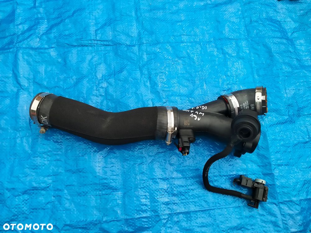 Audi SQ7 SQ8  4M 4.0 TDI Przewód Rura Powietrza Przepustnica 4M0145950A 4M0145979D 1K0906283A - 1