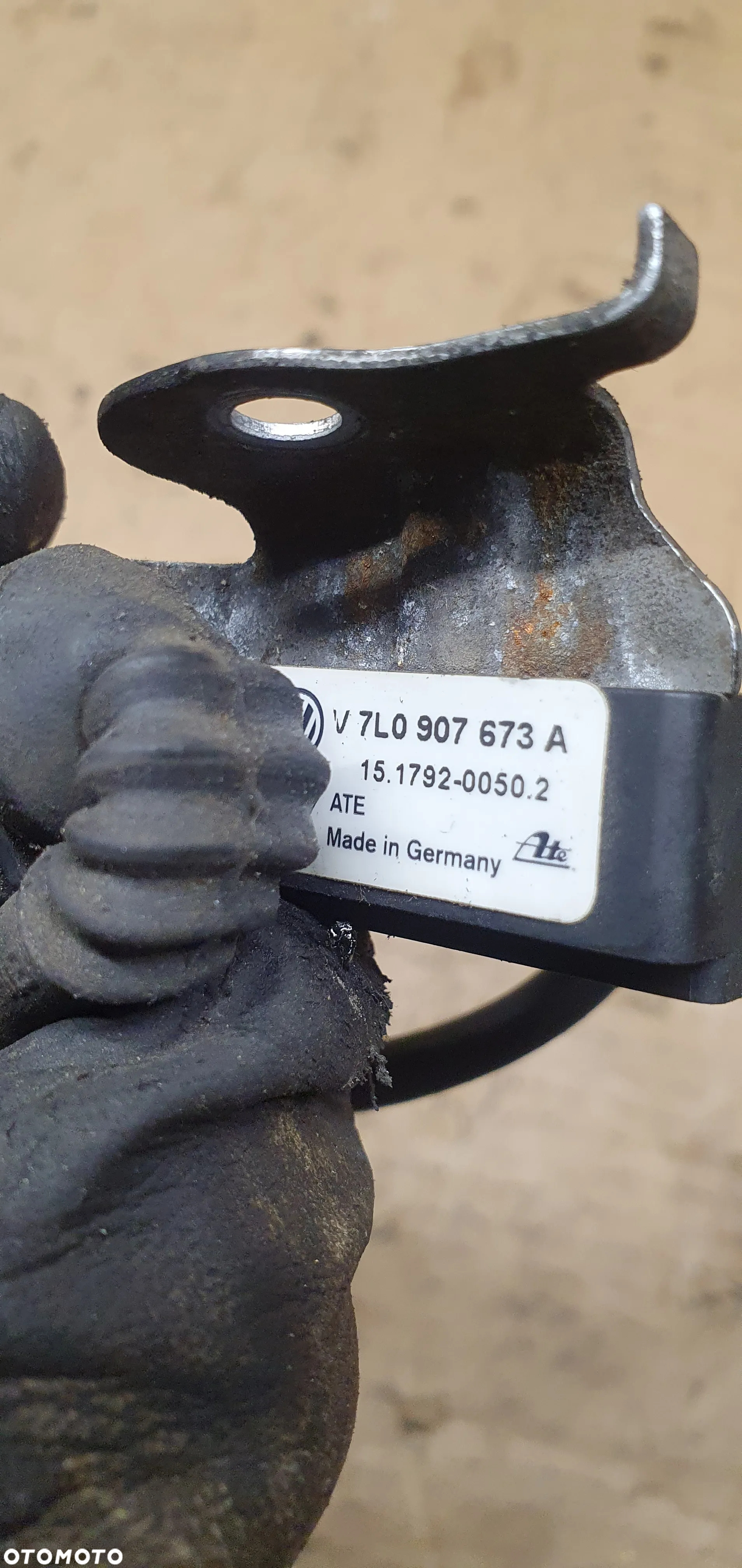 Czujnik przyspieszenia VW Touareg 7L 7L0907673A - 6
