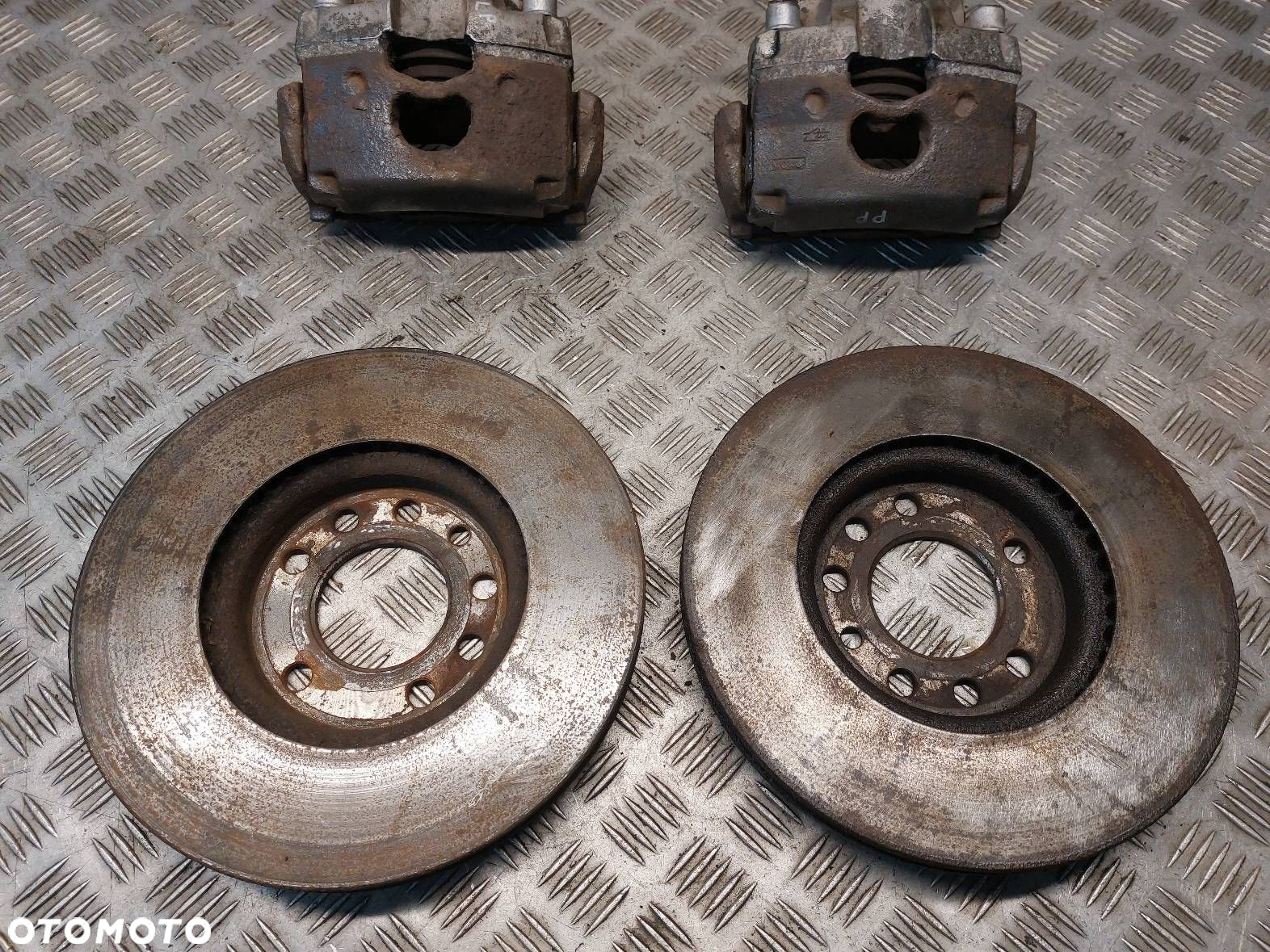 TARCZE HAMULCOWE PRZÓD + KLOCKI + ZACISKI OPEL VECTRA C 2.2 DTI - 3