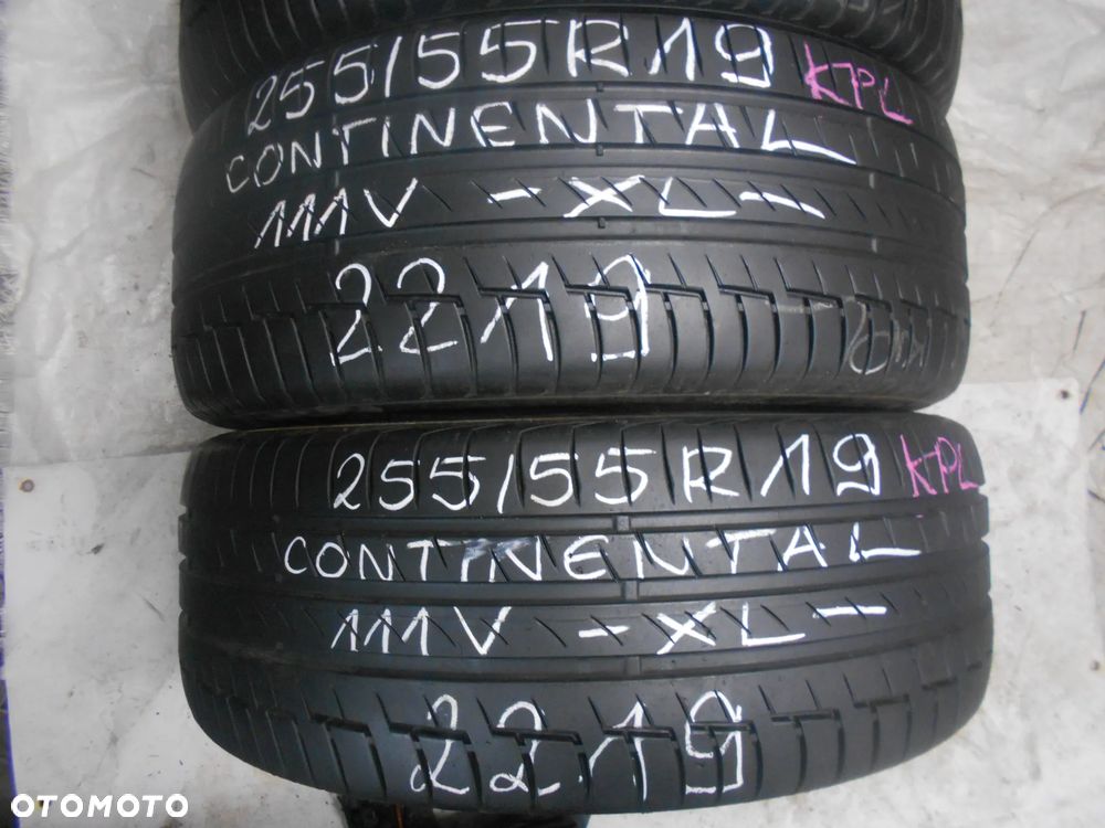 OPONY 255/55R19 CONTINENTAL PREMIUM CONTACT 6 XL DOT 2219 7MM - 3