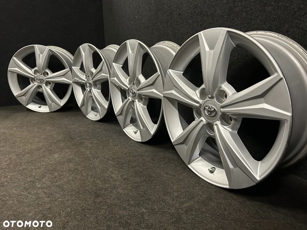 Alufelgi Toyota Avensis III, CH-R, Rav 4, Corolla 17 cali 5x114,3 4szt. Ładne! z czujnikami! - 2