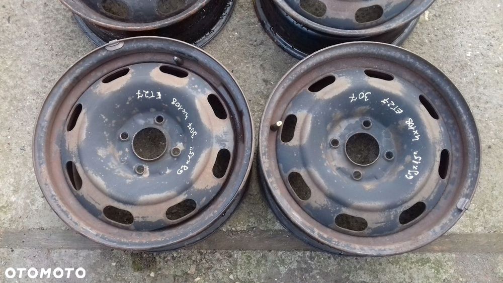 FELGI STALOWE PEUGEOT CITROEN PSA 4x108 6Jx15 ET27 - 3