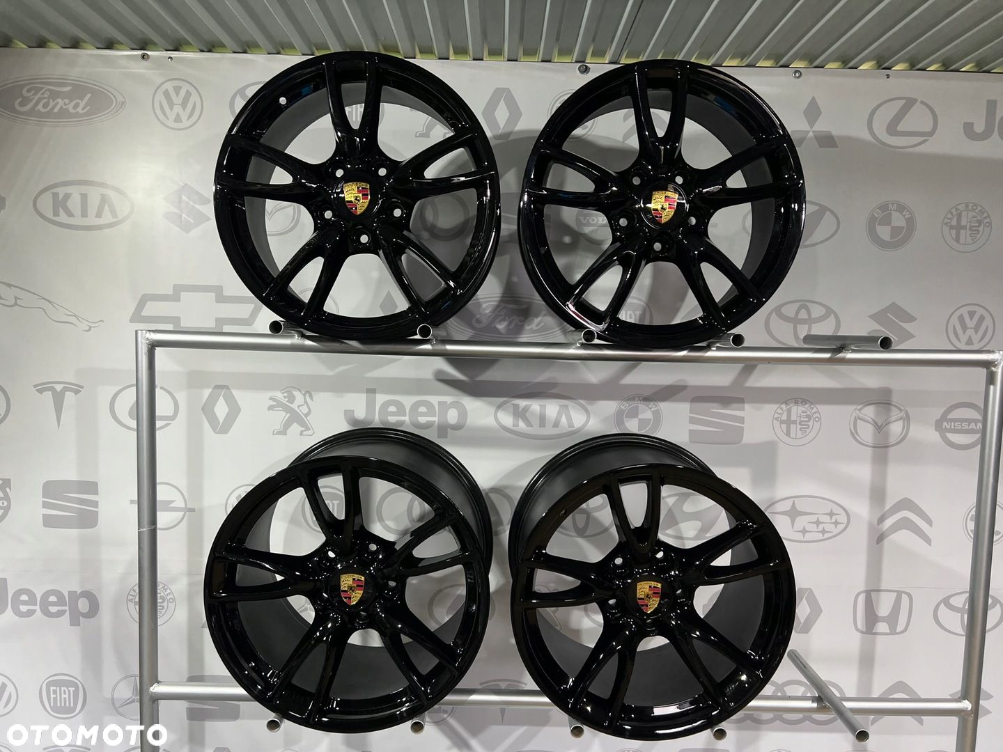 FELGI ALU PORSCHE CARRERA 911 977 18 5X130 ET51 ET57 ORYGINALNE IDEALNE - 2
