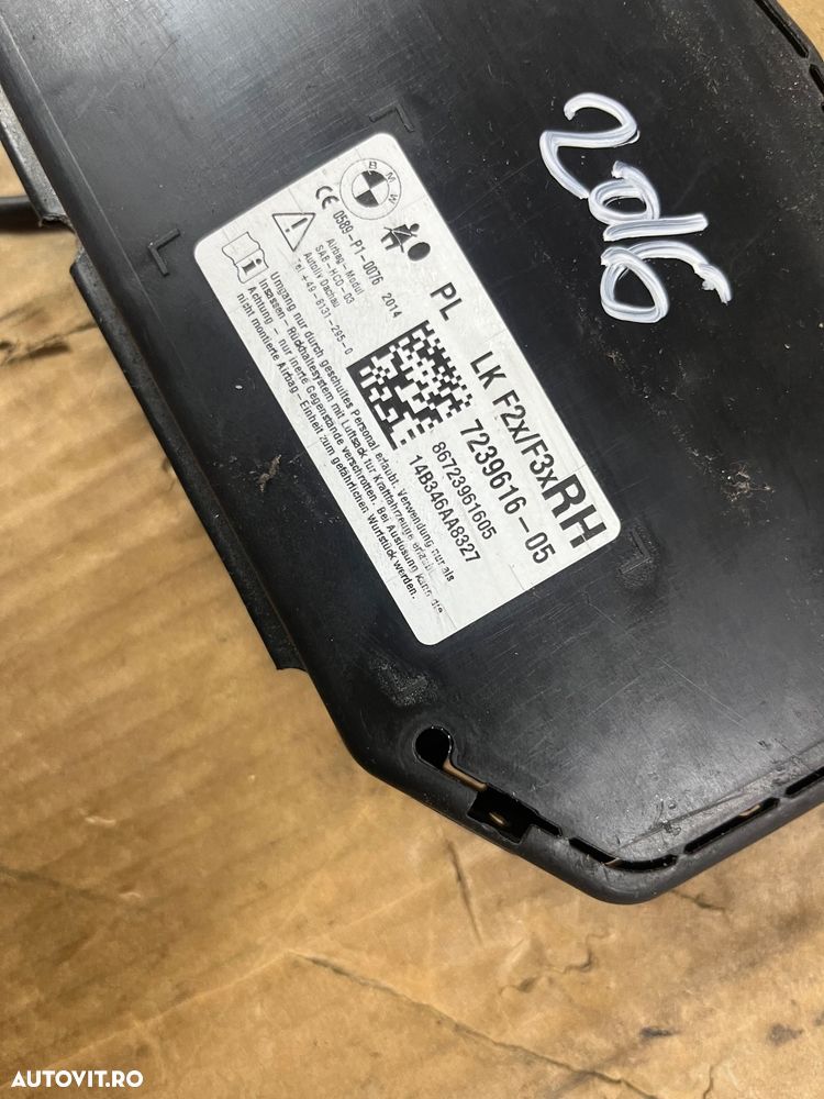 Airbag Scaun dreapta BMW f20 f21 f30 f31 f34 f36 2013-2018 - 2