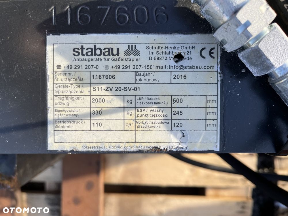 Pozycjoner wideł Stabau S11-ZV20-SV-01 ID OS1502 - 5