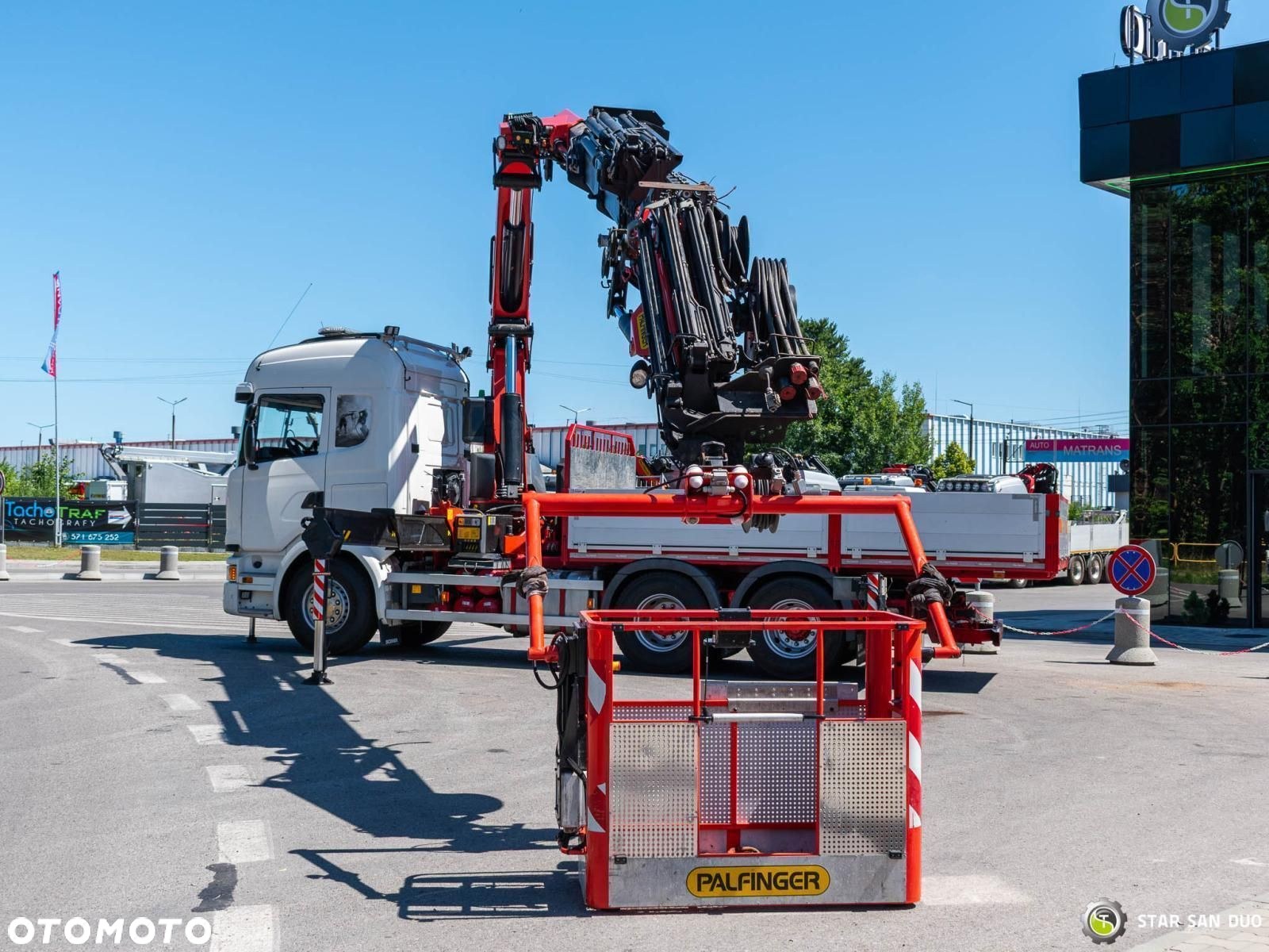 Scania G490 6x2 PalfingerPK 53002 SH Fly Jib Kosz Siodło - 6