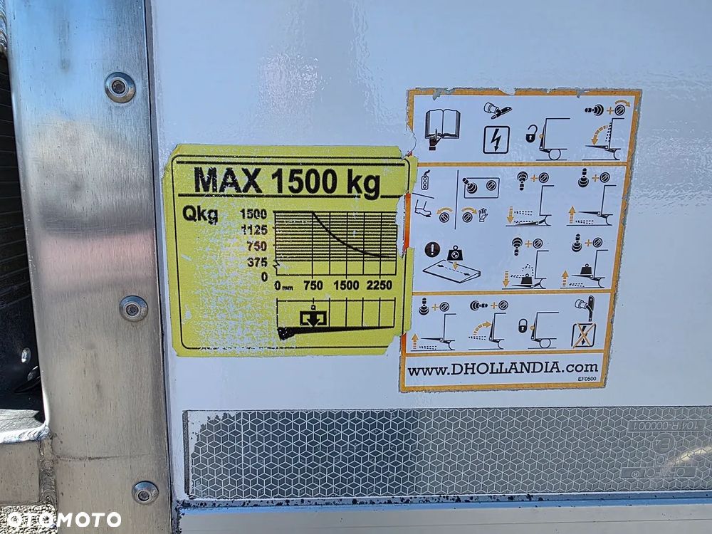 Mercedes-Benz ANTOS 1827 CHŁODNIA   2,55 WYSOKA CARRIER 550 - 13