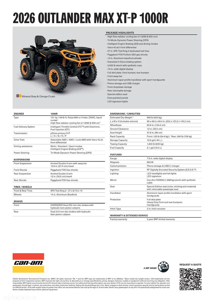 Can-Am Outlander Max - 3