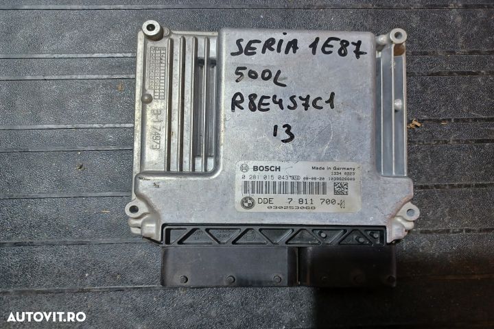 Calculator motor ECU 0281015043 0281015043 BMW Seria 1 E81/E82/E87/E8 - 1