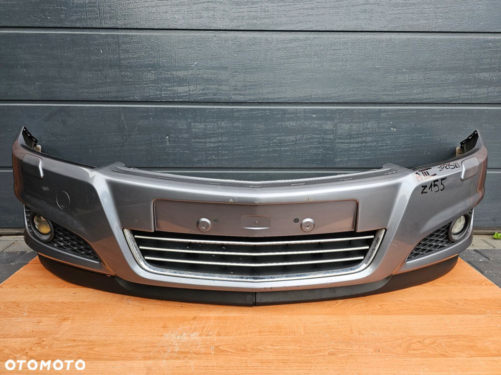 ZDERZAK PRZÓD PRZEDNI OPEL ASTRA H LIFT Z155 HALOGENY SPRYSKI KOMPLETNY BARDZO ŁADNY