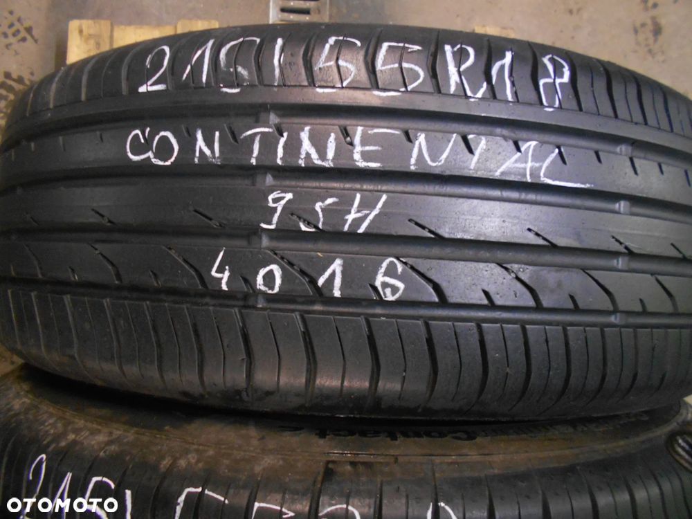 OPONY 215/55R18 CONTINENTAL CONTI PREMIUM CONTACT 2 XL DOT 4016  7.6MM - 2