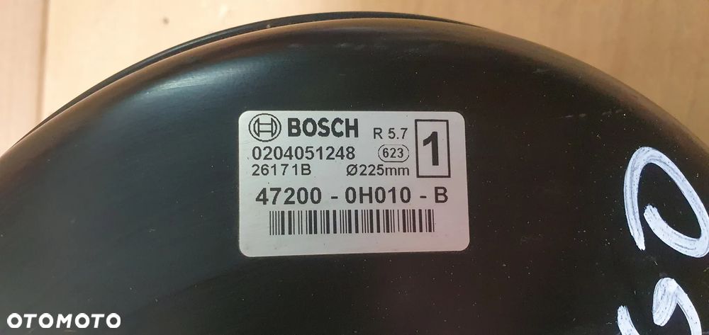Serwo wspomaganie hamulca pompa Toyota Aygo 47200-0H010-B - 8
