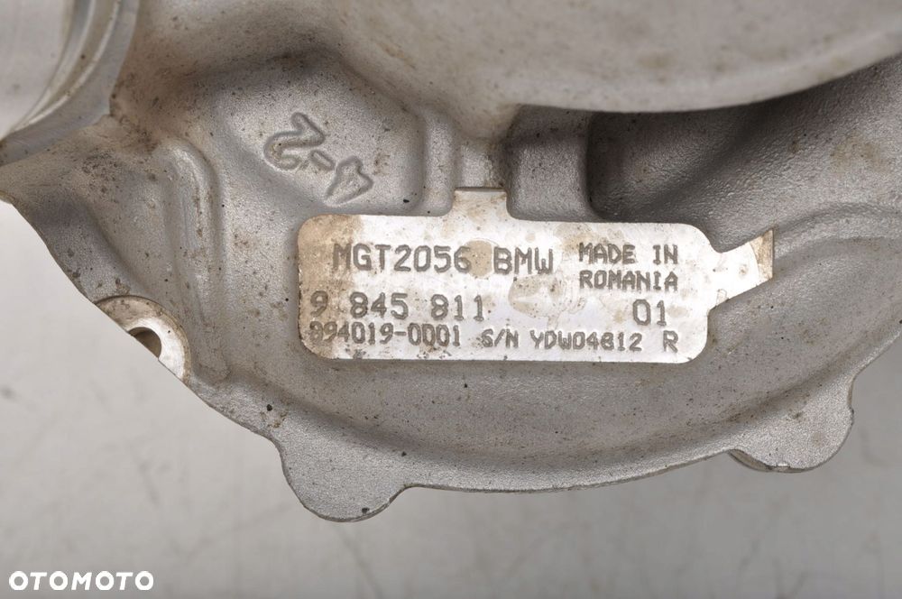 BMW X1 F48 F45 X2 F39 F44 F40 MINI F56 2.0 16V 178KM 192KM TURBINA 9845811 - 2