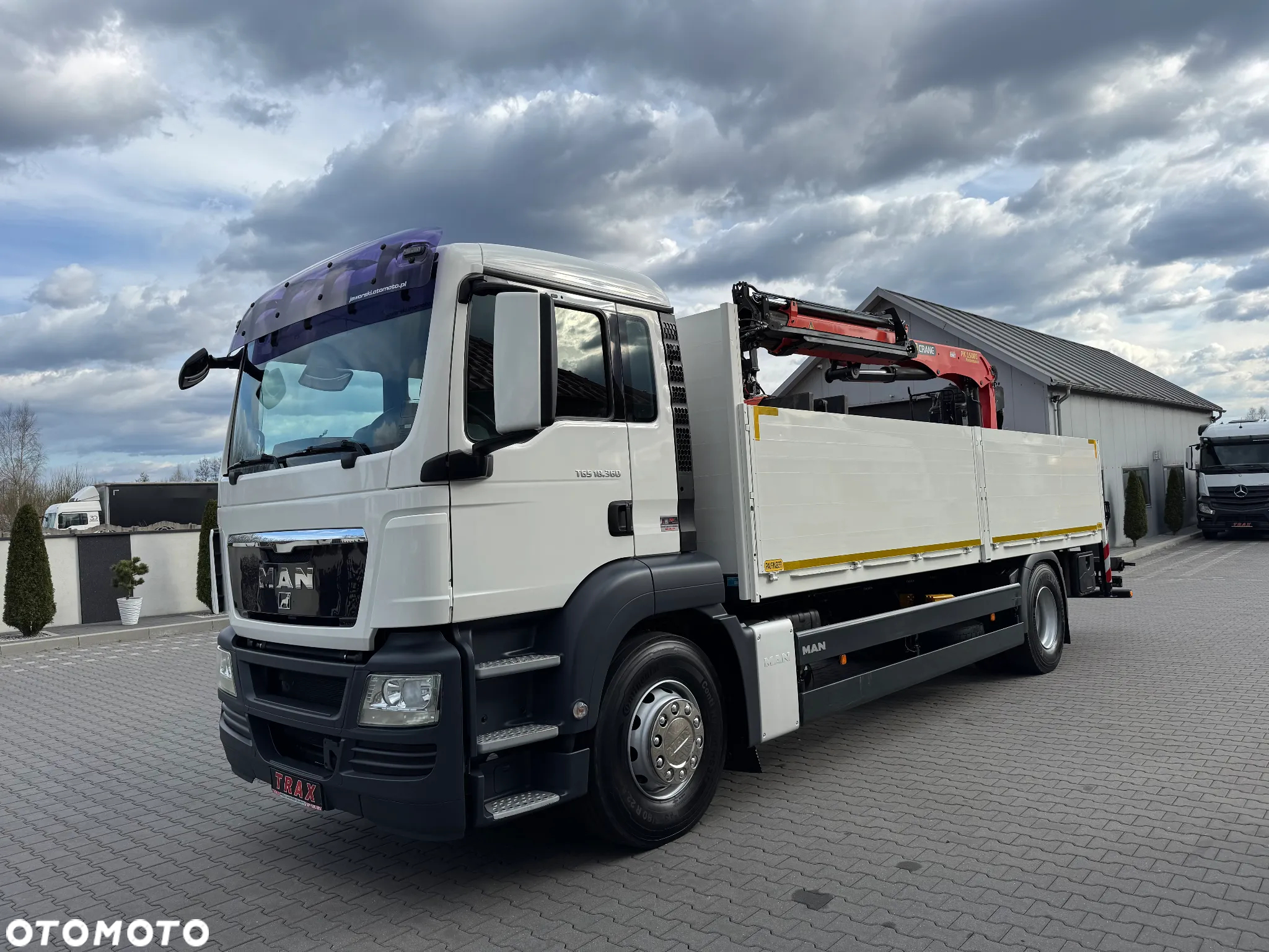 MAN TGS 18.360 4x2 z HDS PALFINGER, MANUAL, DMC 18 T - 5