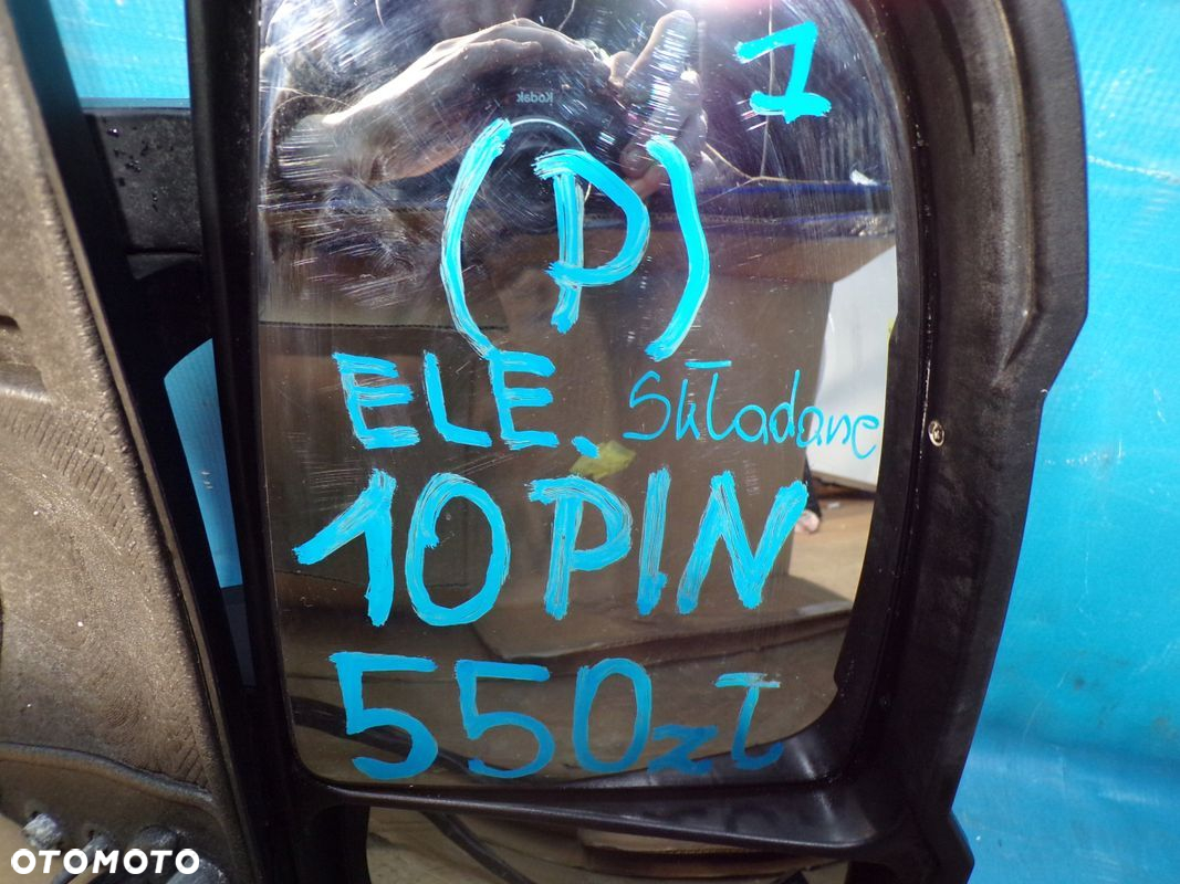 DUCATO JUMPER BOXER 06- lusterko elektryczne PRAWE 10 pin ORYGINAŁ - 4