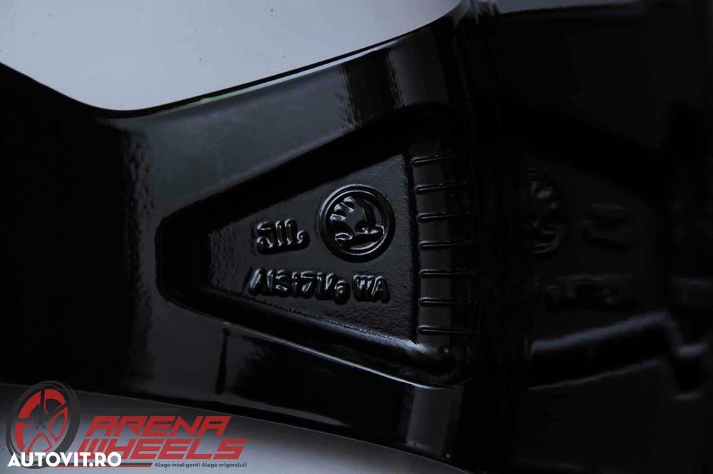Jante Noi 17 inch Originale VW Taigo T-Cross R17 5x100 Negru - 7