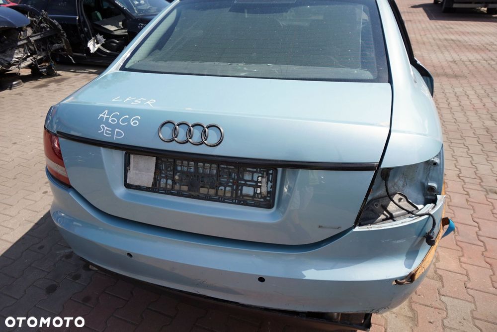 KLAPA BAGAŻNIKA TYLNA A6 C6 SEDAN LY5R  NIEBIESKI AUDI 2004-2008 - 2