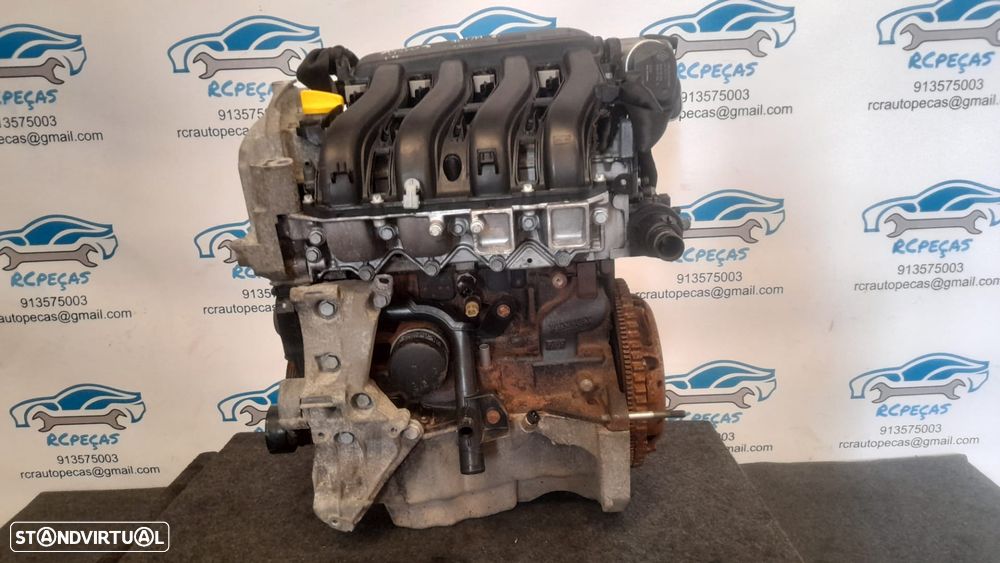 MOTOR COMPLETO 1.4i 16V 98CV K4J G780 K4JG780 D058850 RENAUL CLIO III 3 MK3 - 1