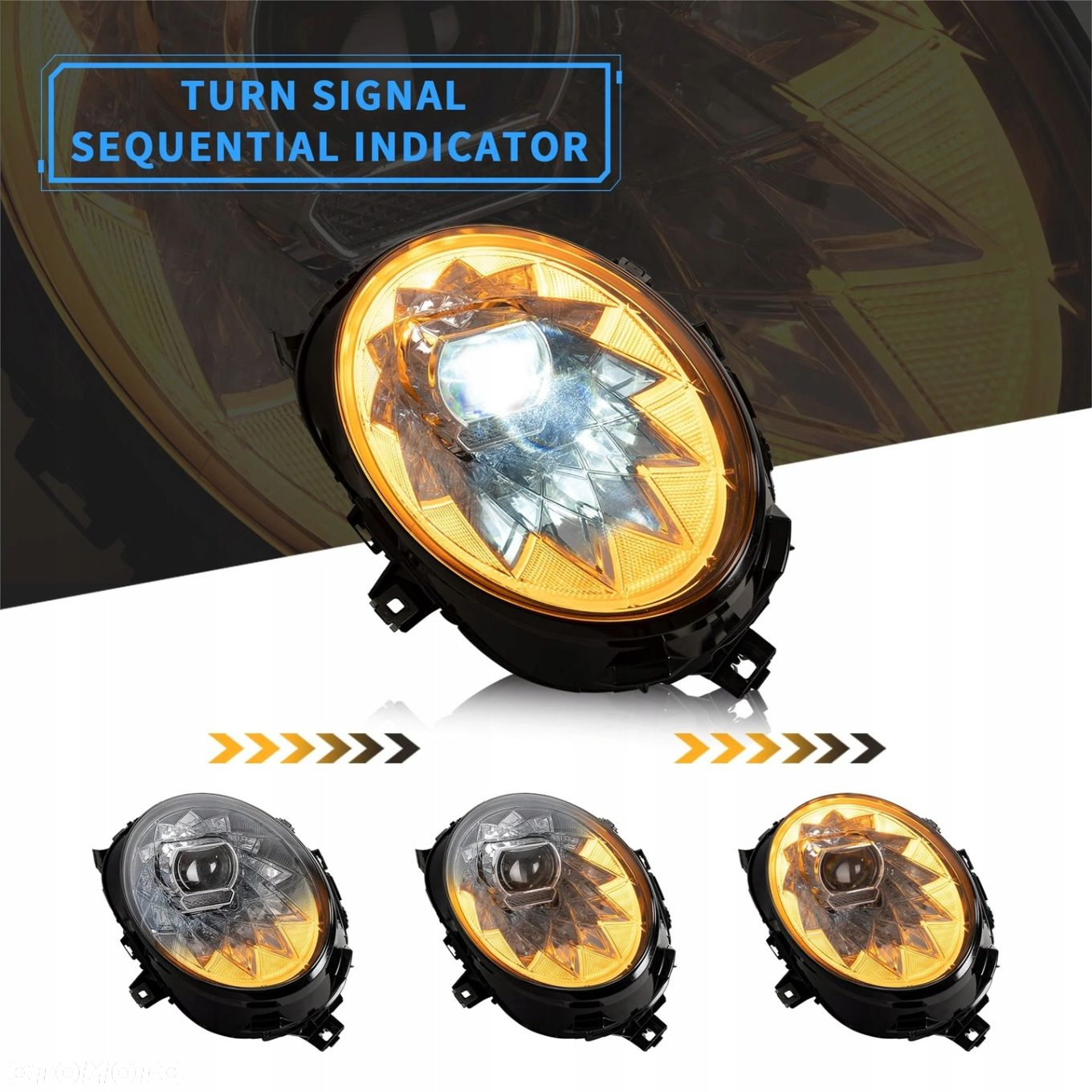 Reflektory Lampy kpl Full Led Vland Dynamiczne Mini Cooper f54 f55 f56 f57 - 7