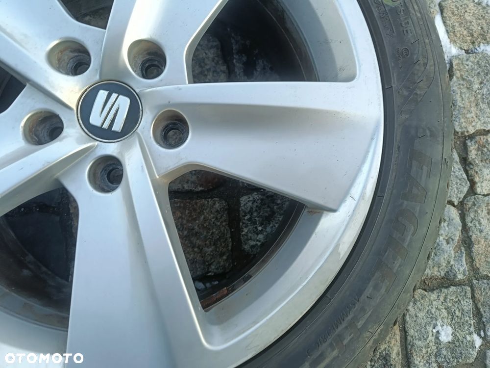 Felgi Aluminiowe 17 Seat Leon 5x112 7,5Jx17 H2 ET51 Skoda VW Audi 5F0601025B - 27