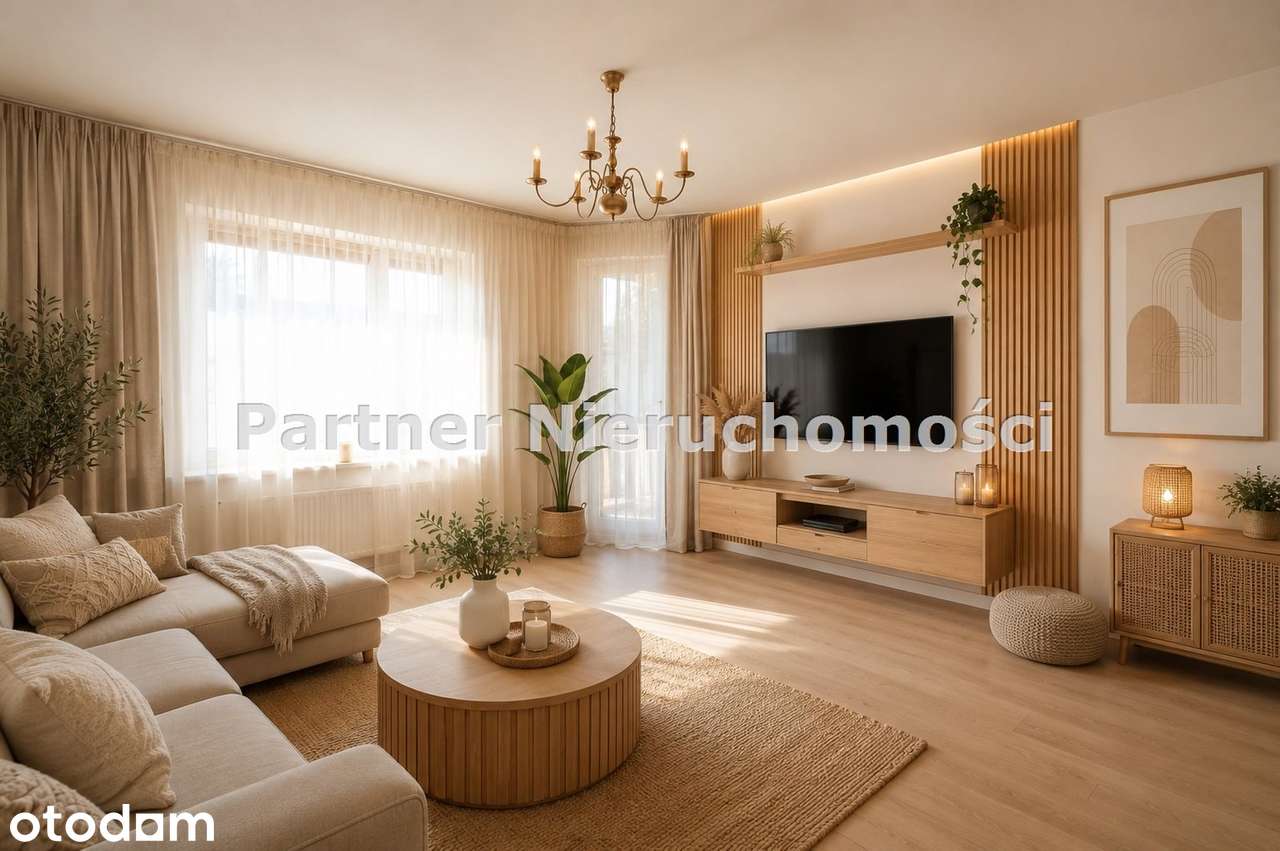 Cegła, 55m2 co własnej aranżacji, piwnica, balkon!
